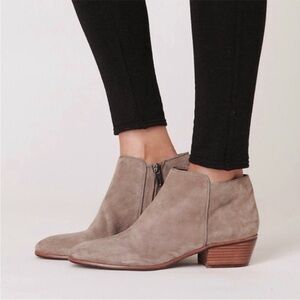 SAM EDELMAN Petty Tan Ankle Bootie Boot 7